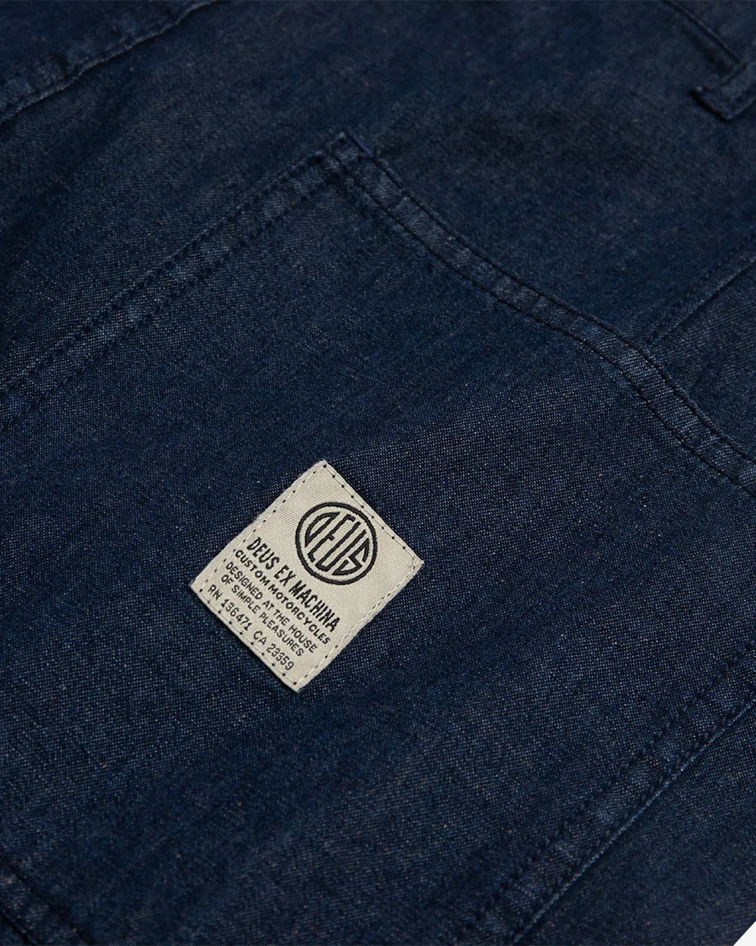 Eleanor Pant (Relaxed Fit) - Dark Indigo sold by Deus Ex Machina product image thumbnail 4