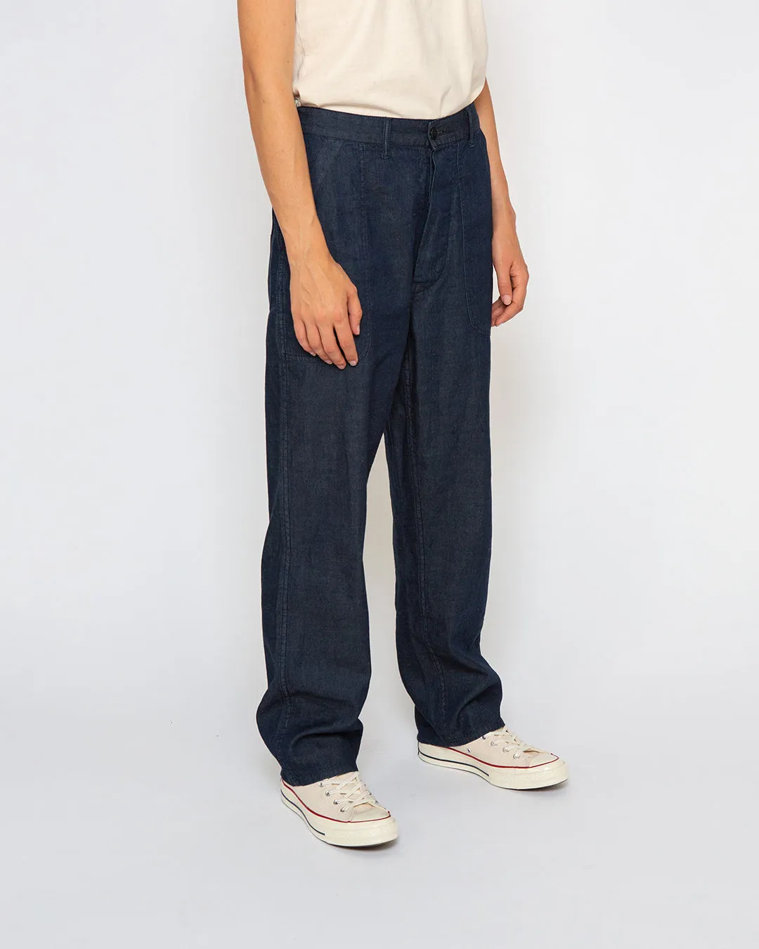 Eleanor Pant (Relaxed Fit) - Dark Indigo sold by Deus Ex Machina product image thumbnail 3