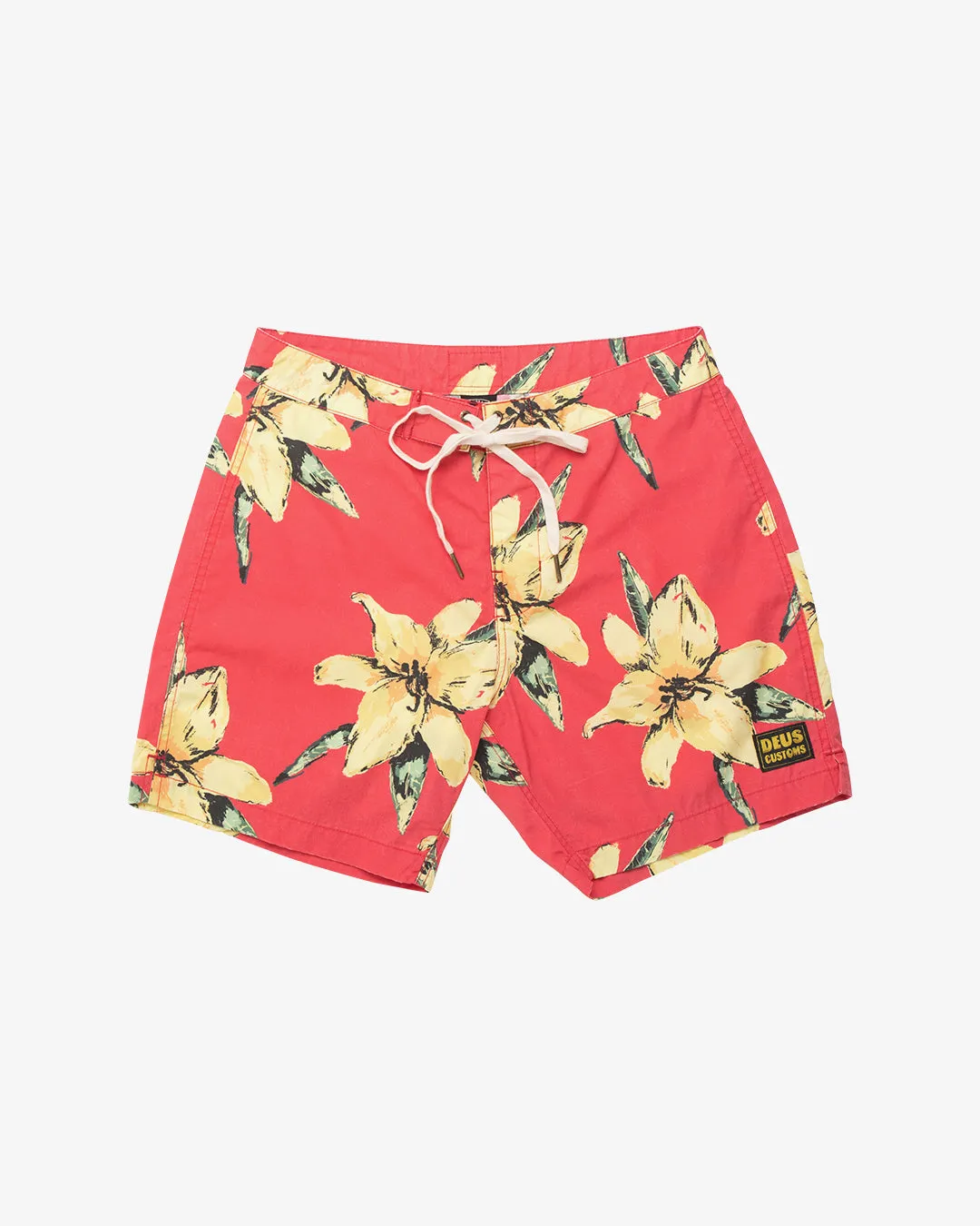 Havana Boardshort - Red sold by Deus Ex Machina product image thumbnail 4