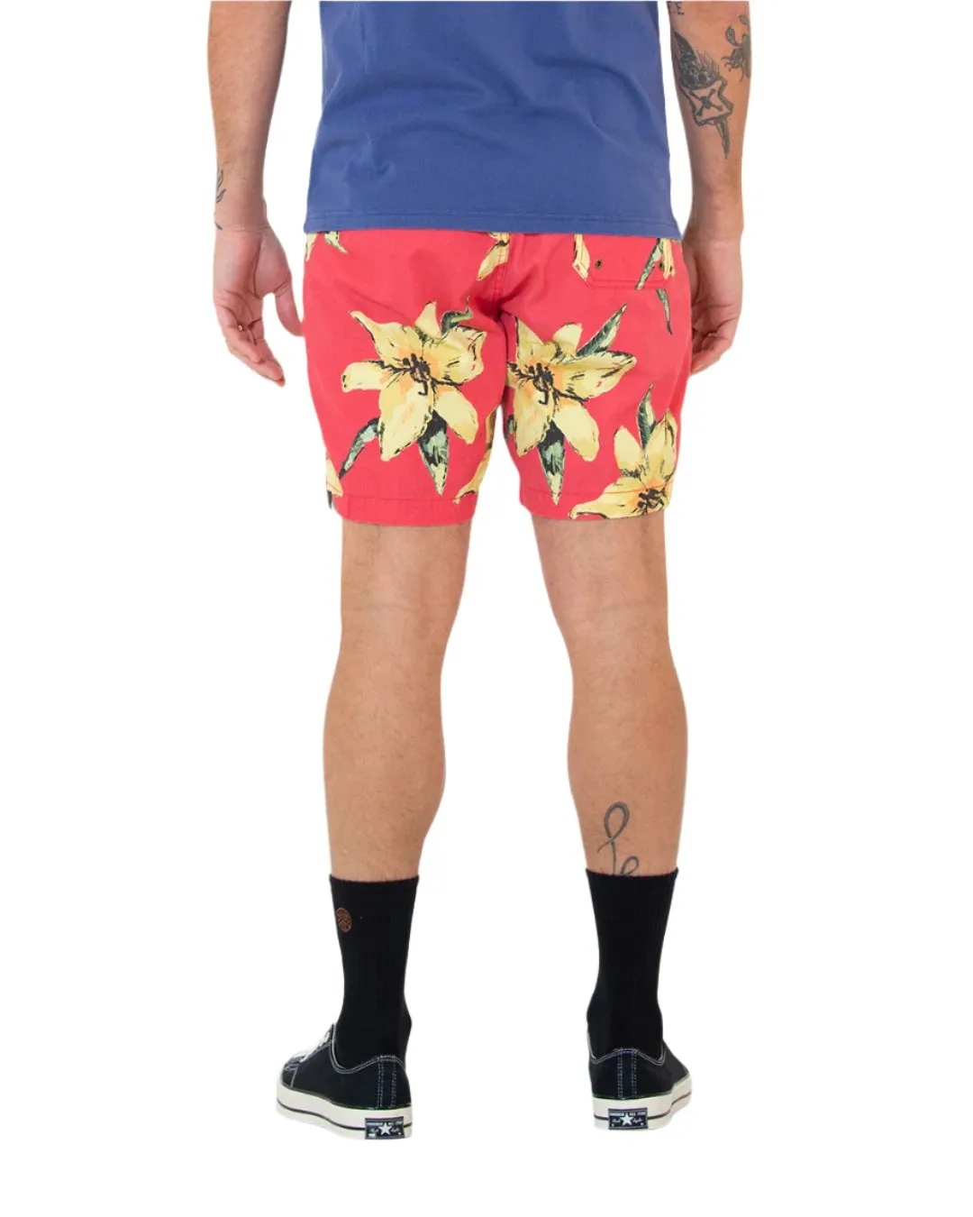 Havana Boardshort - Red sold by Deus Ex Machina product image thumbnail 2