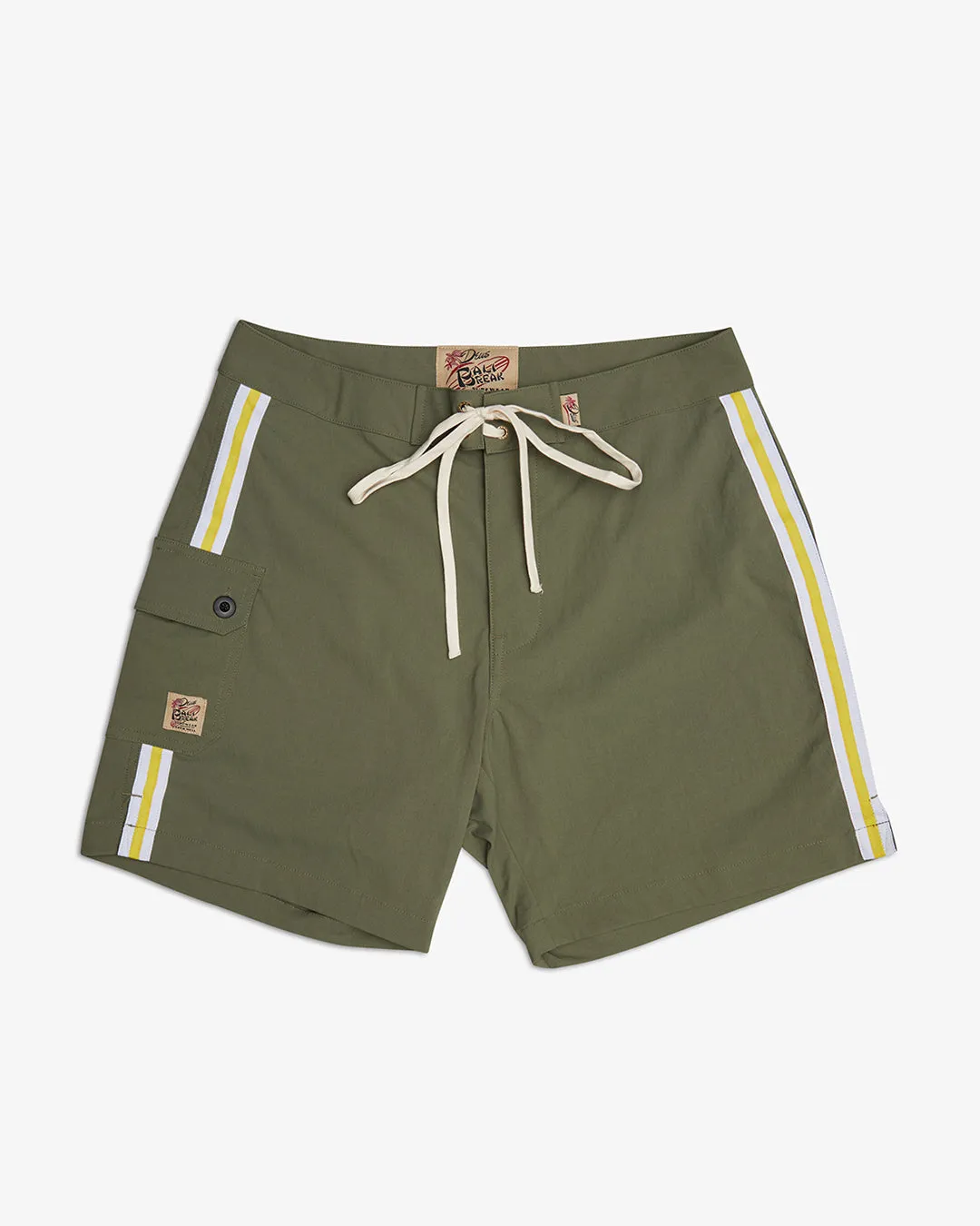 Jared Boardshort - Lichen Green sold by Deus Ex Machina product image thumbnail 4