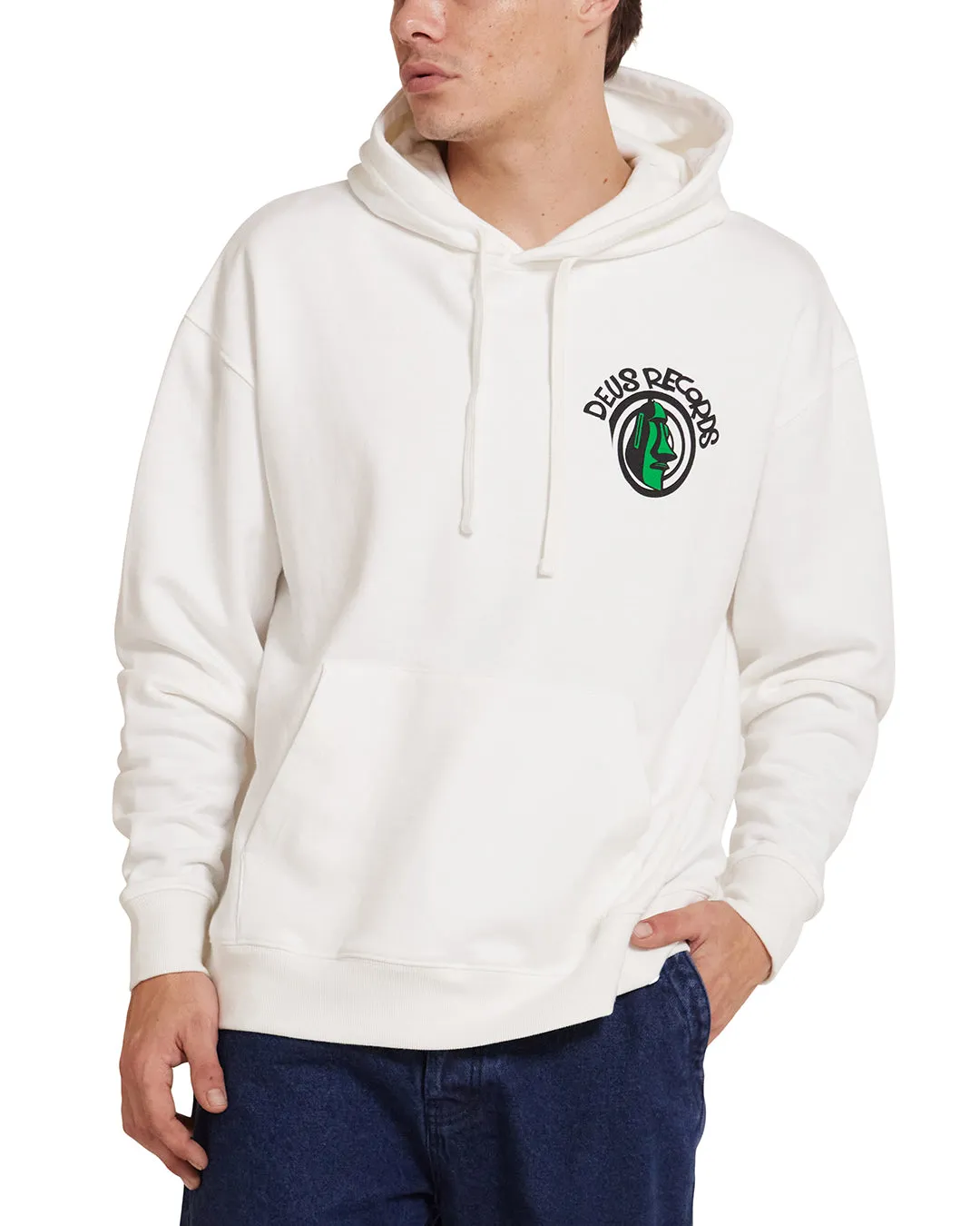 Outerworld Hoodie - Vintage White sold by Deus Ex Machina