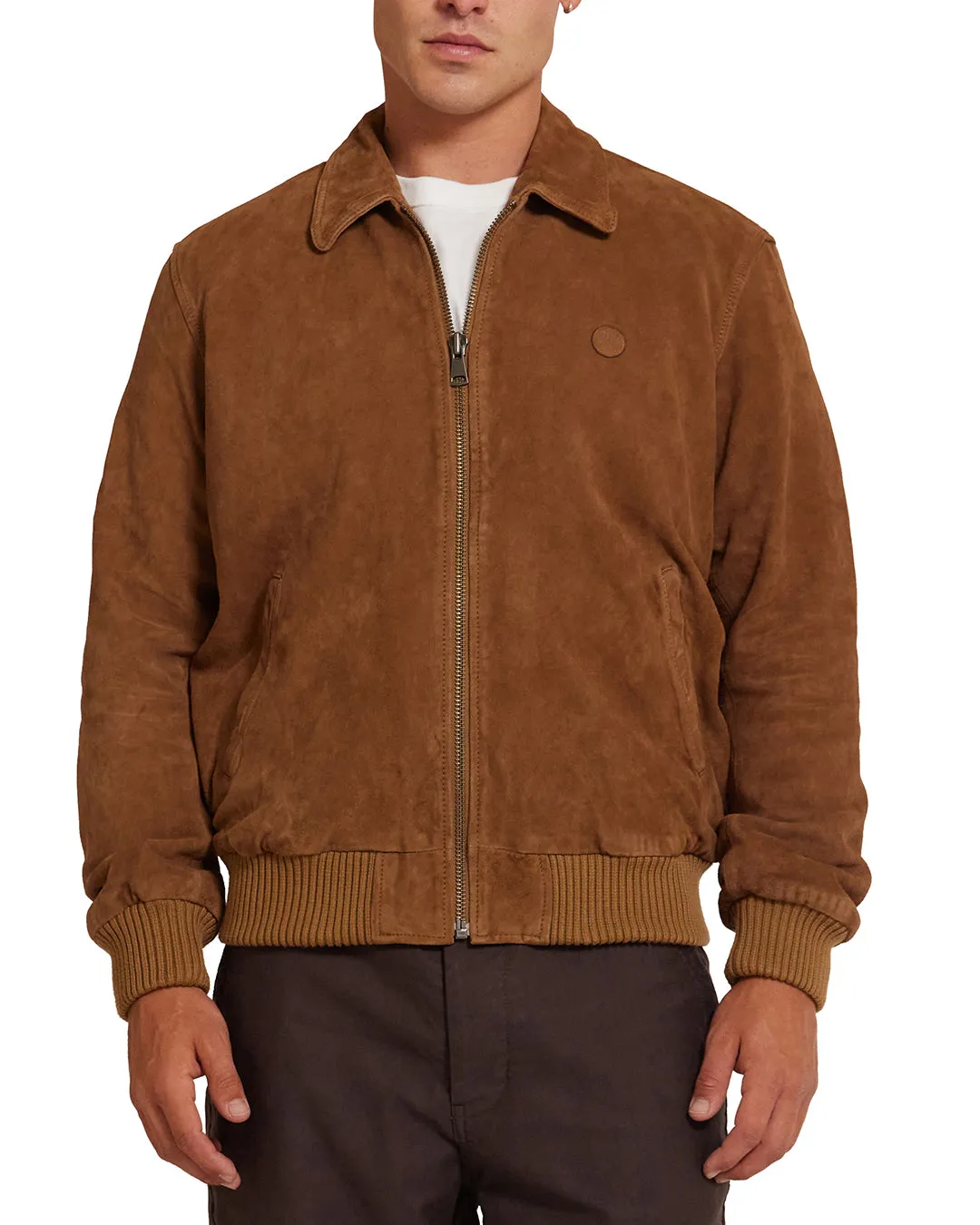 Sandstorm Suede Jacket - Brown sold by Deus Ex Machina product image thumbnail 3