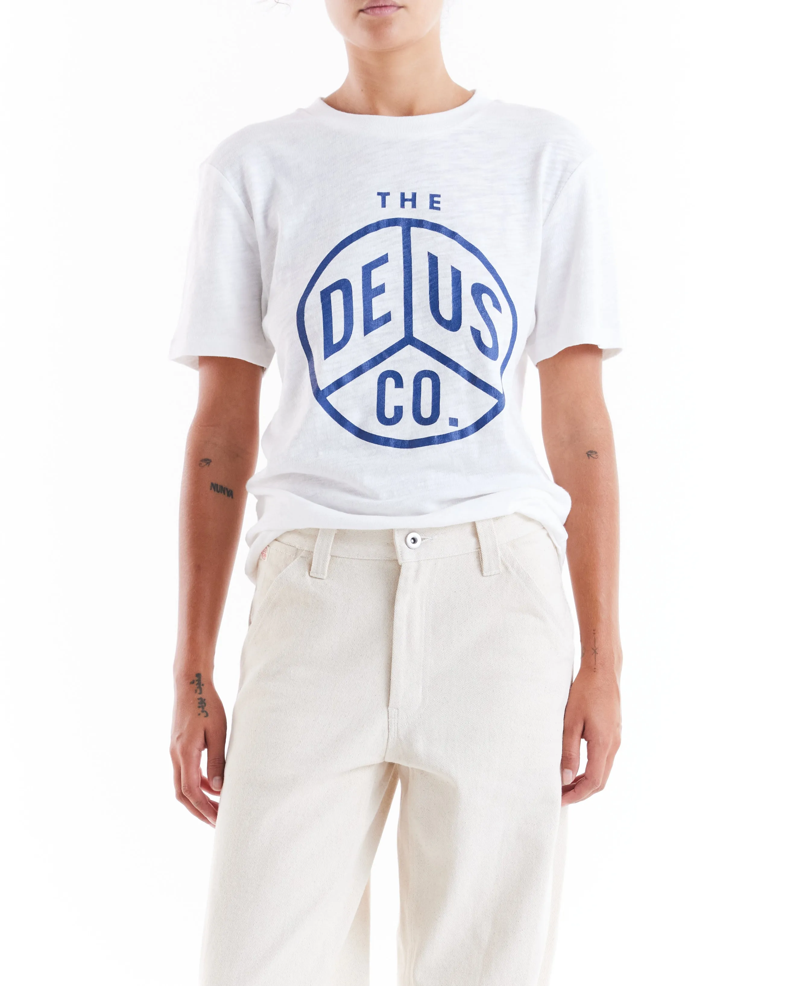 Old Mate Tee - Vintage White sold by Deus Ex Machina