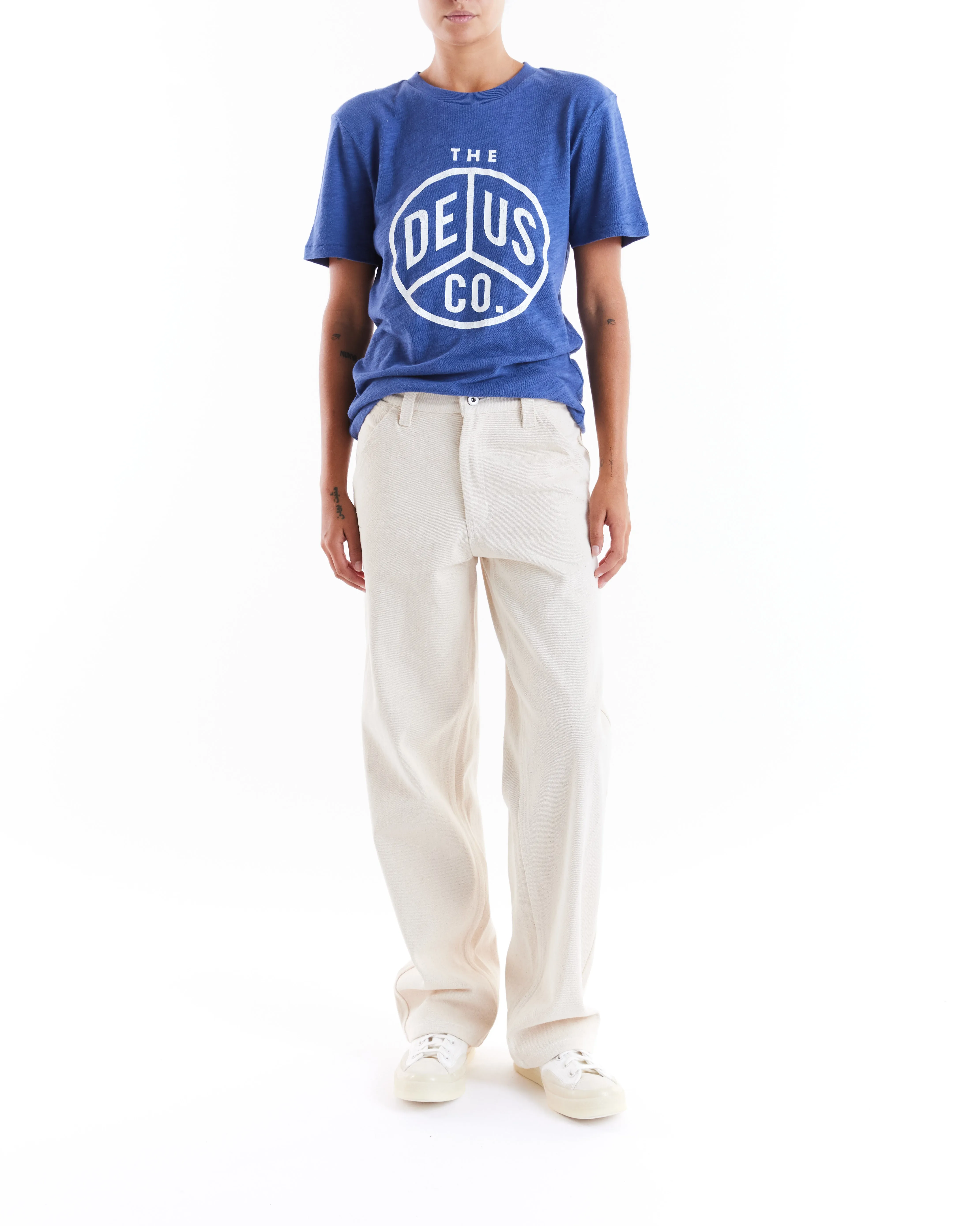 Old Mate Tee - Mechanic Blue sold by Deus Ex Machina product image thumbnail 2