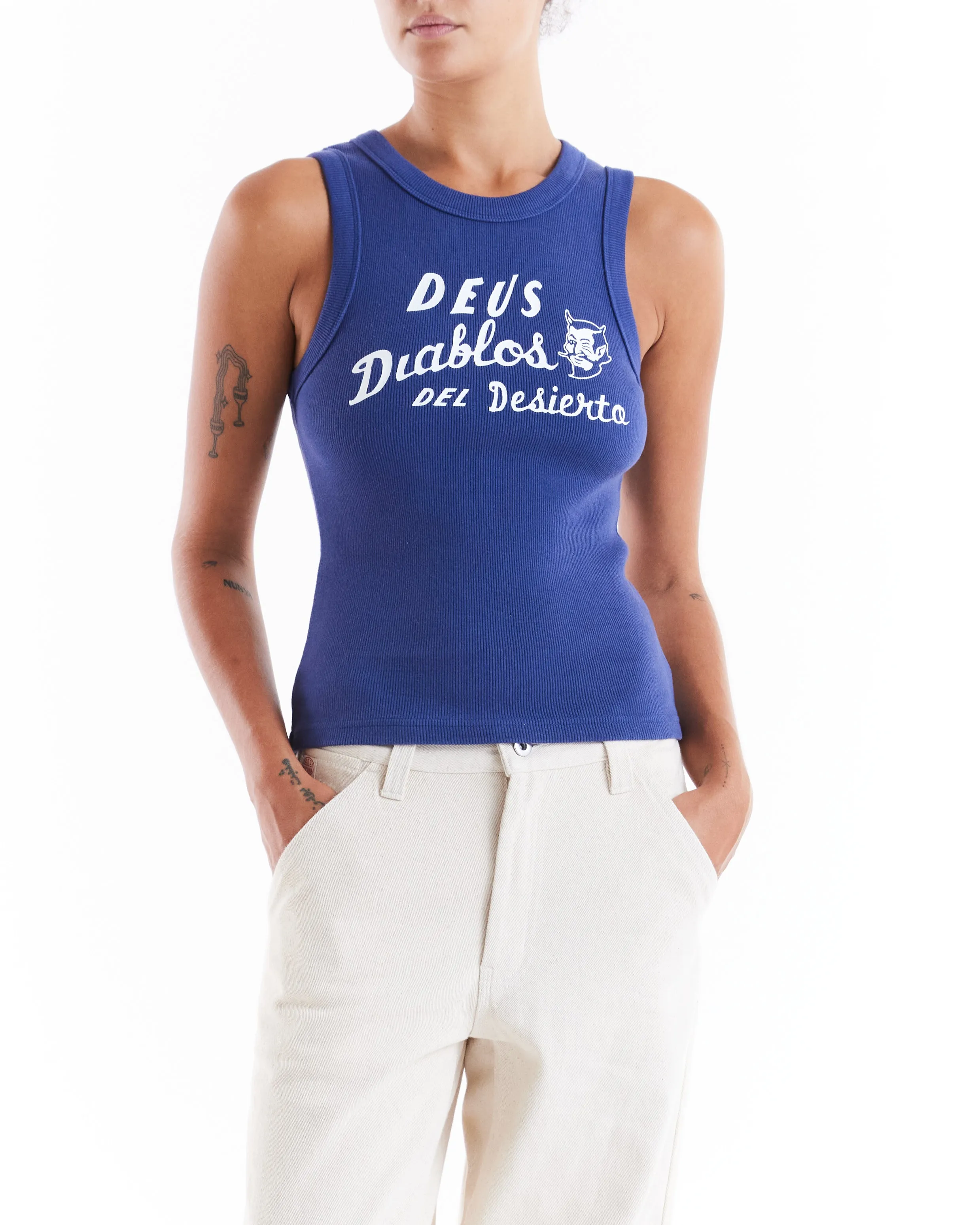 D.O.D Tank - Mechanic Blue sold by Deus Ex Machina