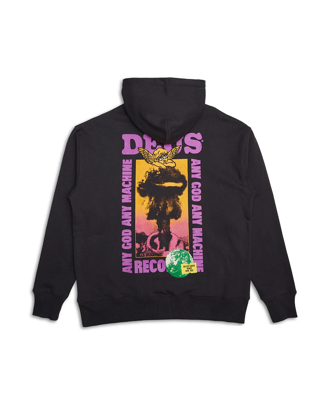 Angel Energy Hoodie - Anthracite sold by Deus Ex Machina product image thumbnail 5