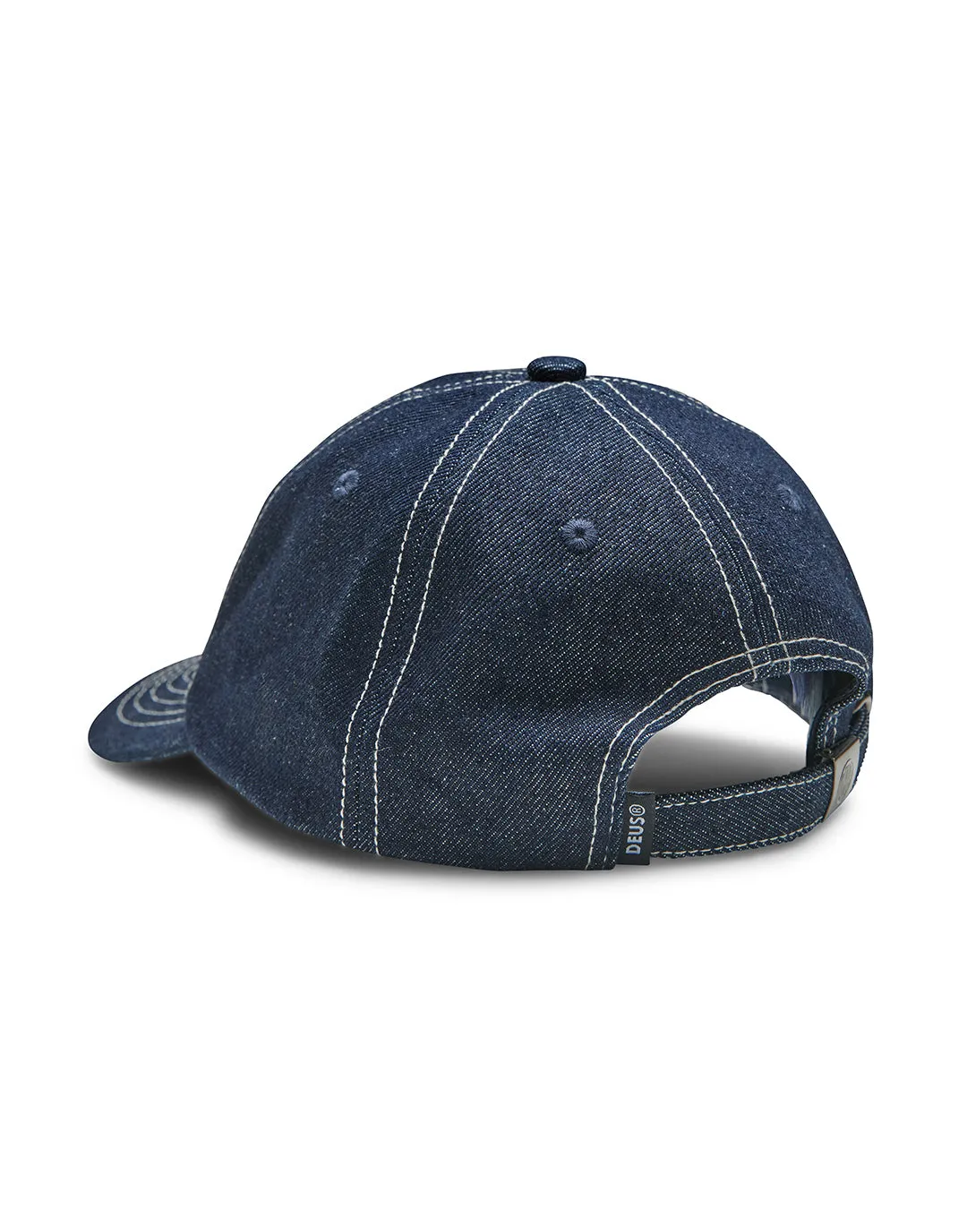 Ortiz Denim Cap - Dry Indigo sold by Deus Ex Machina product image thumbnail 2