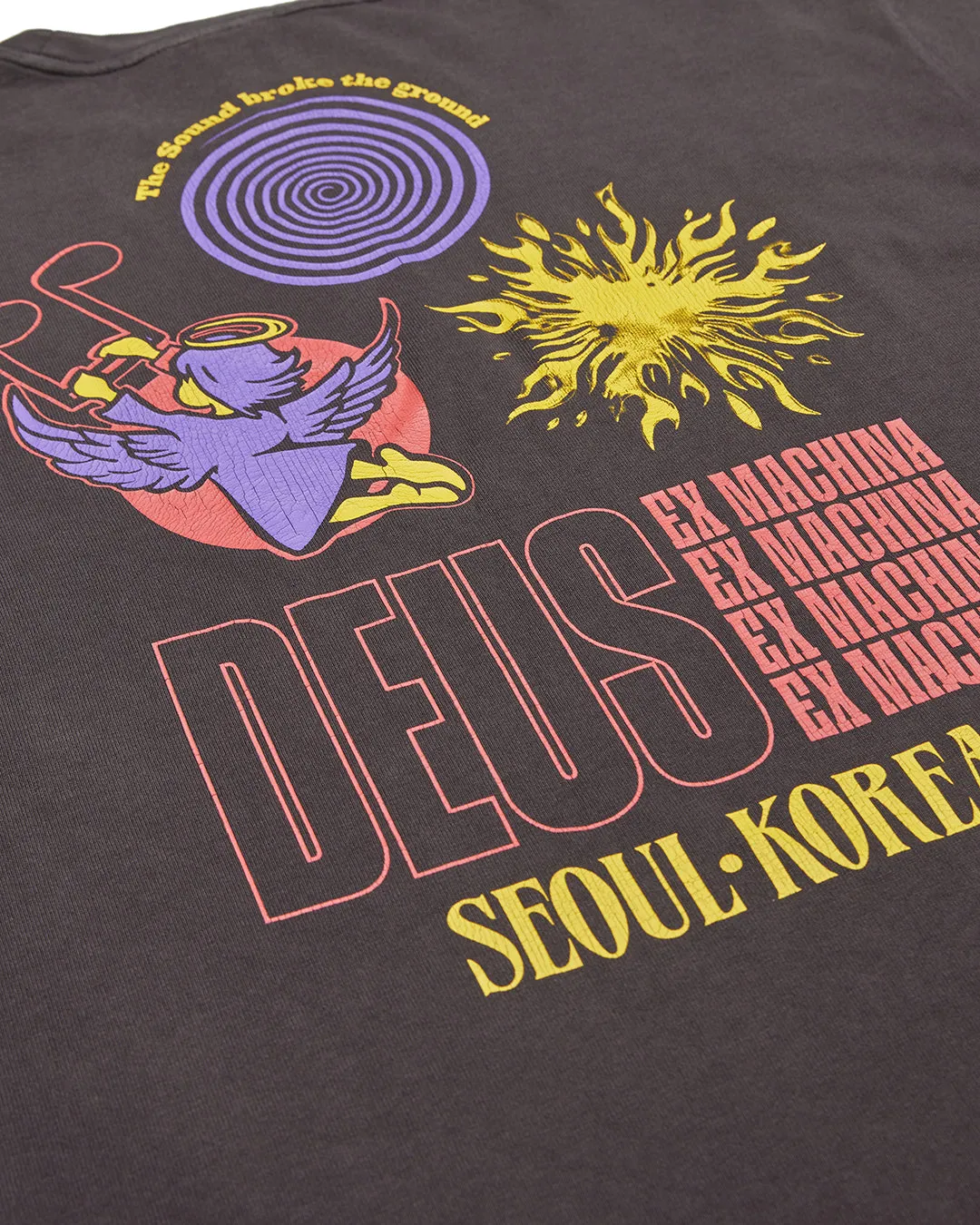 Good Gracious Tee - Anthracite sold by Deus Ex Machina product image thumbnail 3