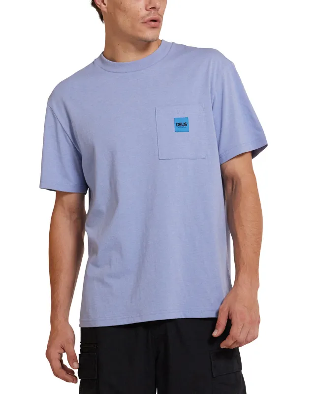 Take Off Pocket Tee - Forever Blue sold by Deus Ex Machina