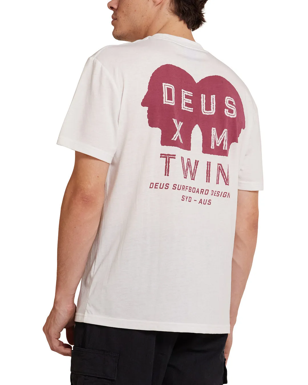 Twin Tee - Vintage White sold by Deus Ex Machina product image thumbnail 2