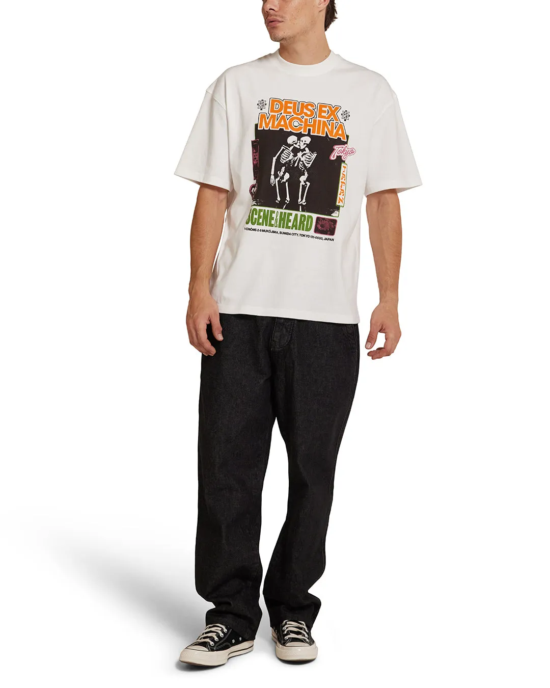 Takoyaki Tee - Vintage White sold by Deus Ex Machina product image thumbnail 3