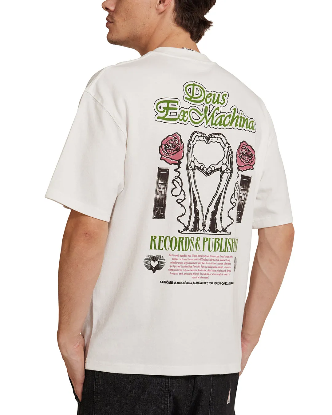 Takoyaki Tee - Vintage White sold by Deus Ex Machina product image thumbnail 2