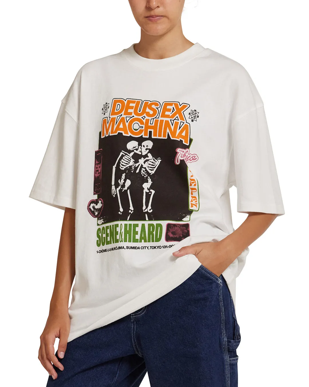 Takoyaki Tee - Vintage White sold by Deus Ex Machina product image thumbnail 4