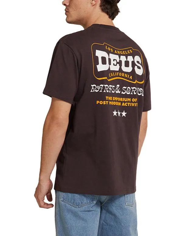 Buckle Up Tee - Choc Brown sold by Deus Ex Machina product image thumbnail 2
