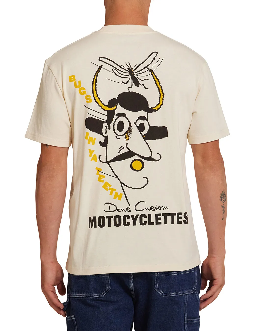 Glory Tee - Dirty White sold by Deus Ex Machina product image thumbnail 2