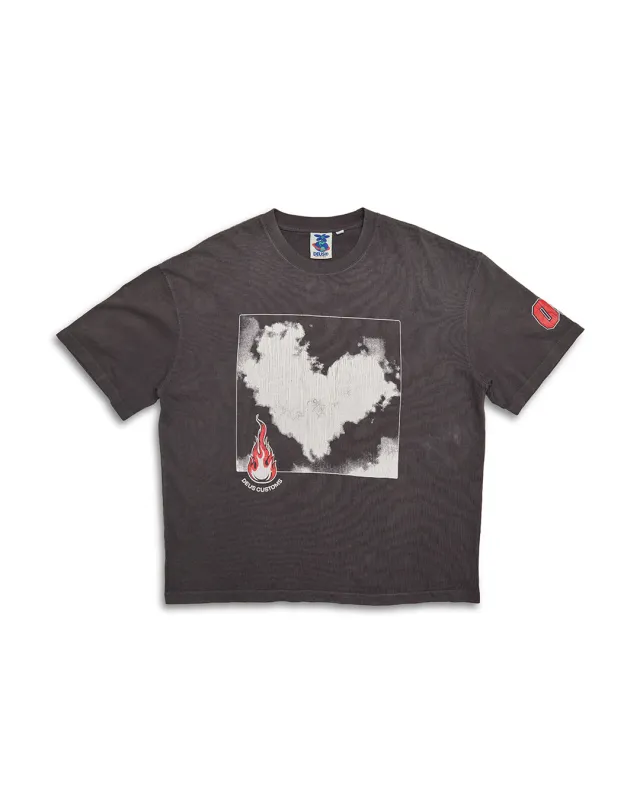 Puffy Love Tee - Anthracite sold by Deus Ex Machina