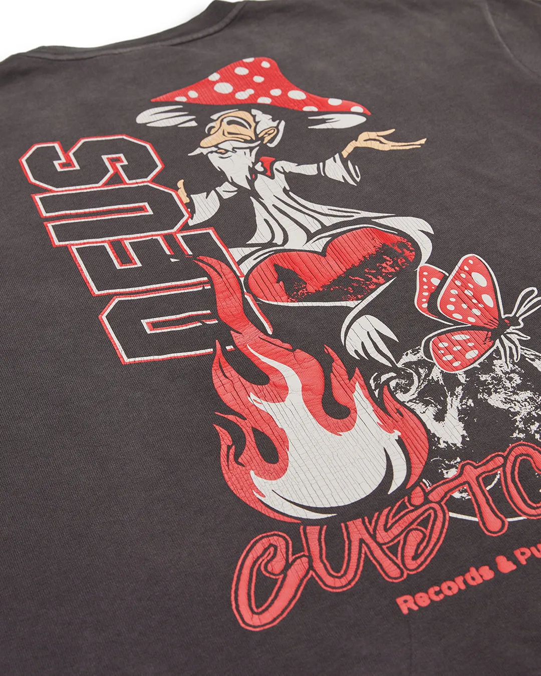 Puffy Love Tee - Anthracite sold by Deus Ex Machina product image thumbnail 3