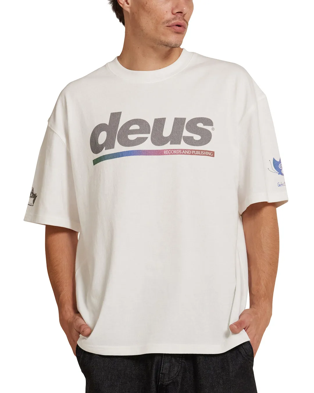 Dig U Tee - Vintage White sold by Deus Ex Machina