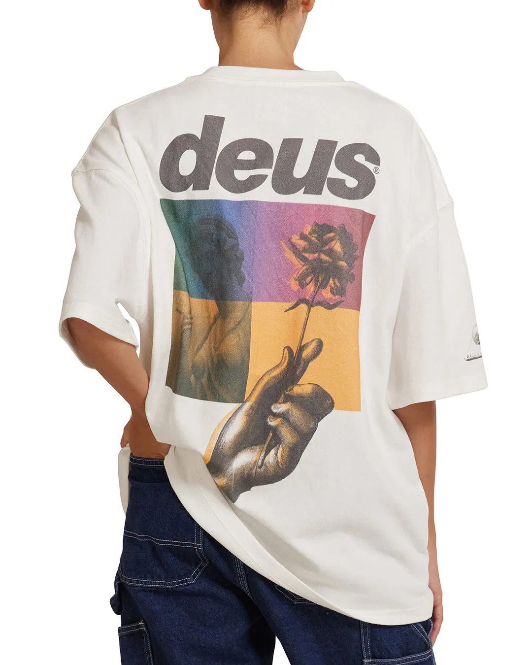 Dig U Tee - Vintage White sold by Deus Ex Machina product image thumbnail 3