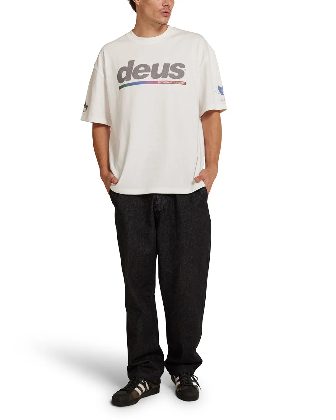 Dig U Tee - Vintage White sold by Deus Ex Machina product image thumbnail 4