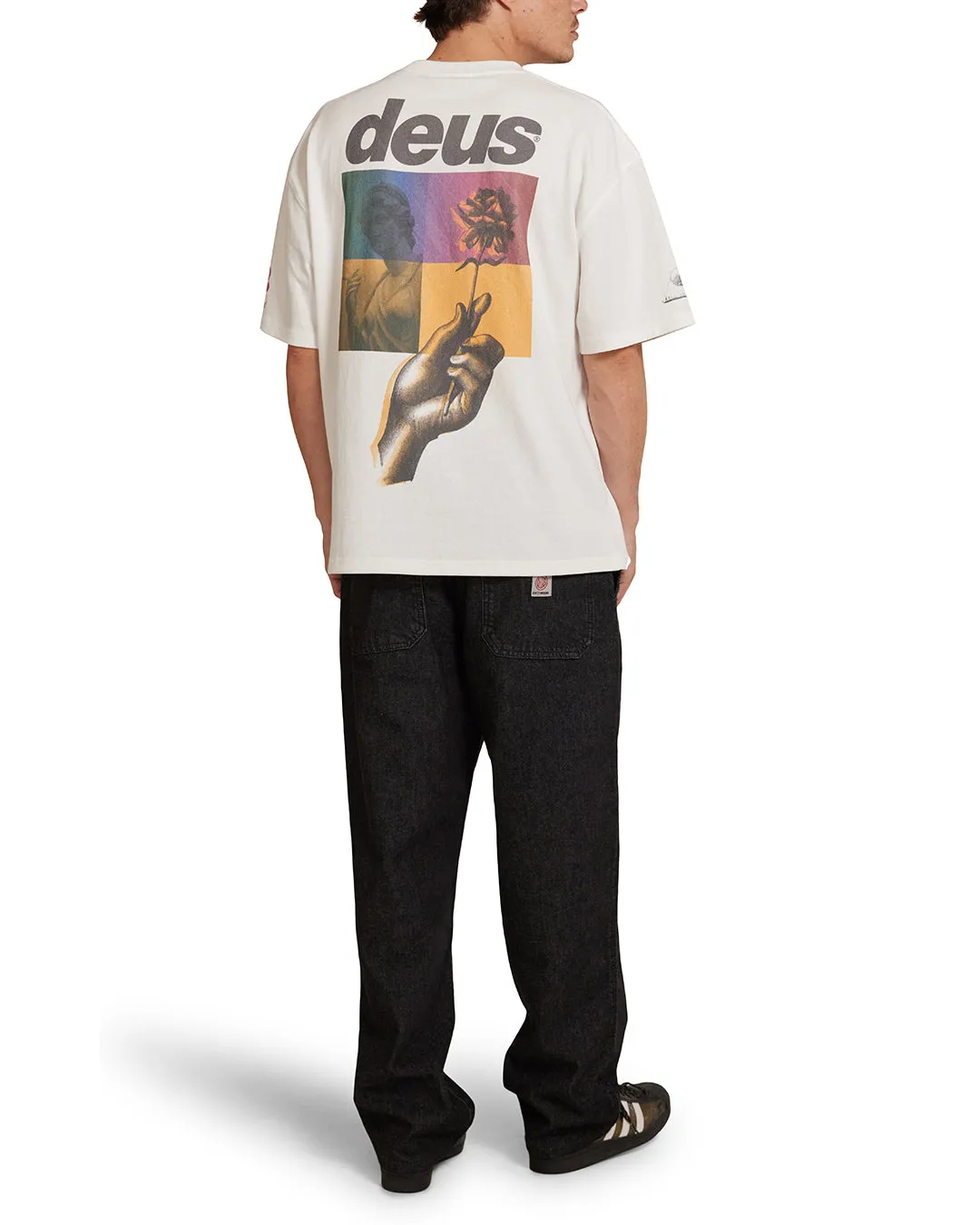 Dig U Tee - Vintage White sold by Deus Ex Machina product image thumbnail 5