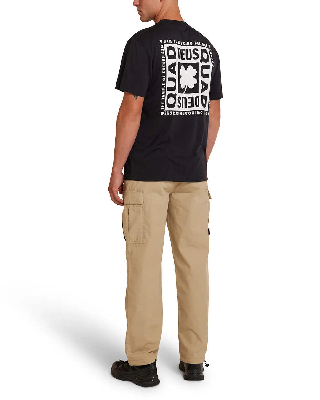 Quad Tee - Black sold by Deus Ex Machina product image thumbnail 5