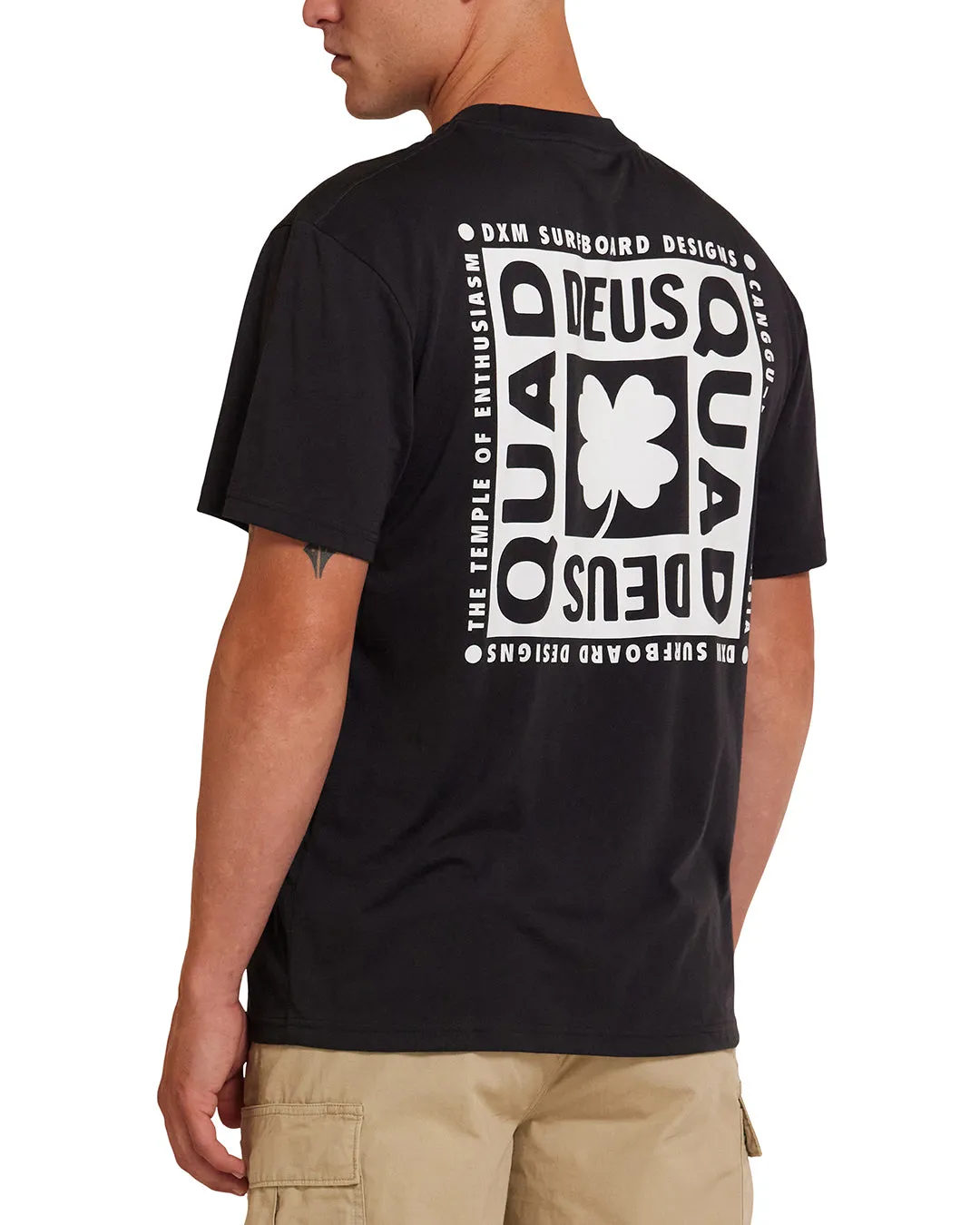 Quad Tee - Black sold by Deus Ex Machina product image thumbnail 2