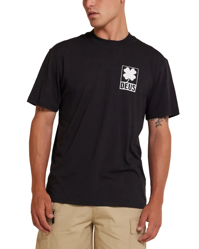 Quad Tee - Black sold by Deus Ex Machina