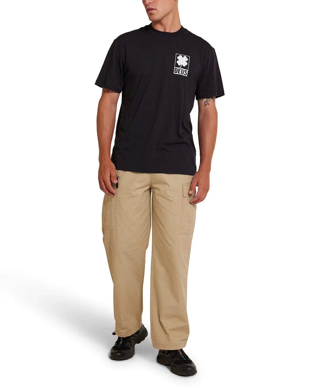 Quad Tee - Black sold by Deus Ex Machina product image thumbnail 3