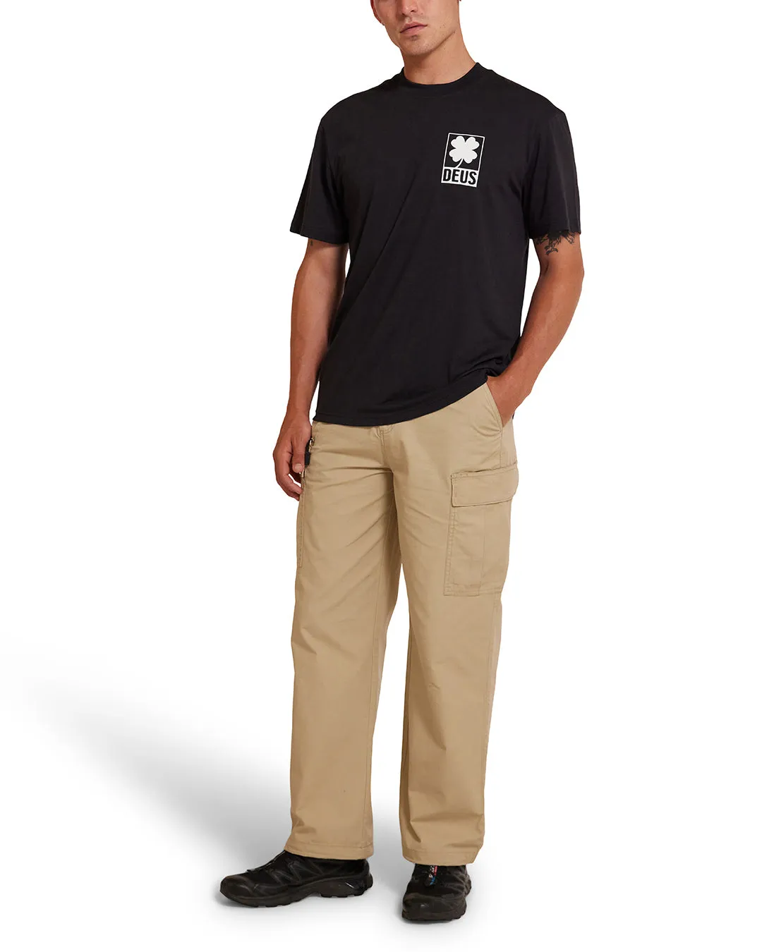 Quad Tee - Black sold by Deus Ex Machina product image thumbnail 4