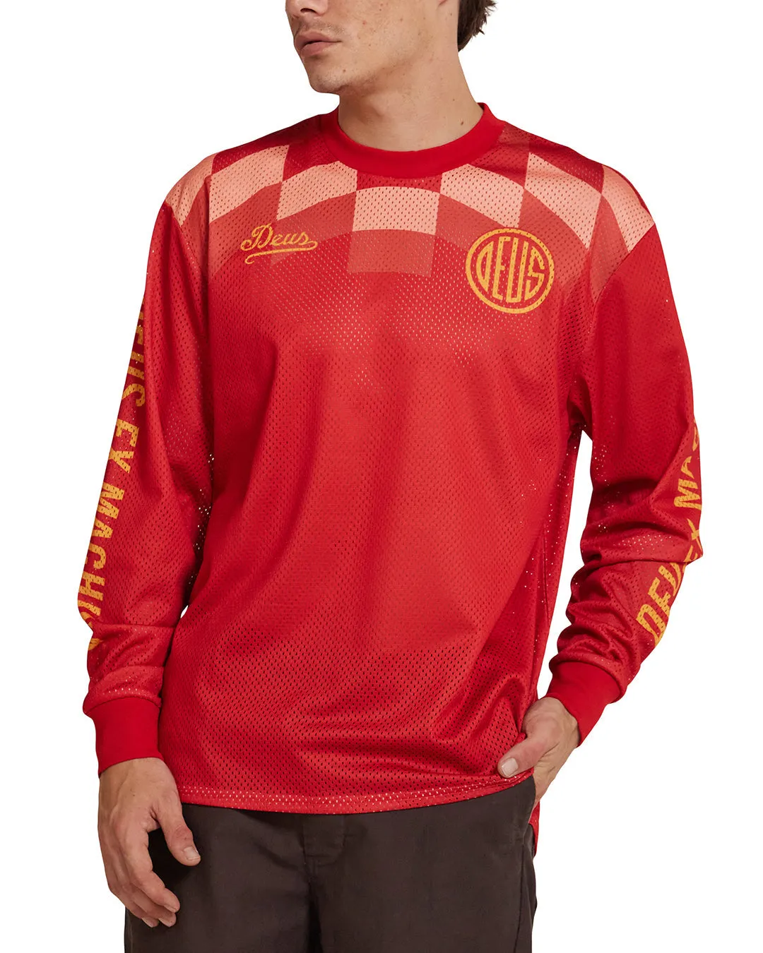 Voller Moto Jersey - High Risk Red sold by Deus Ex Machina