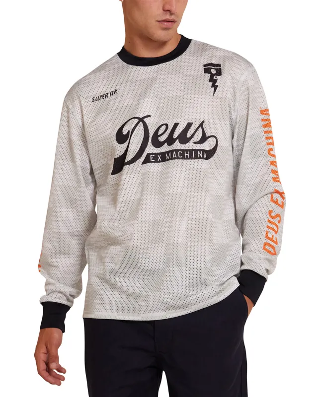 Sprint Moto Jersey - White sold by Deus Ex Machina