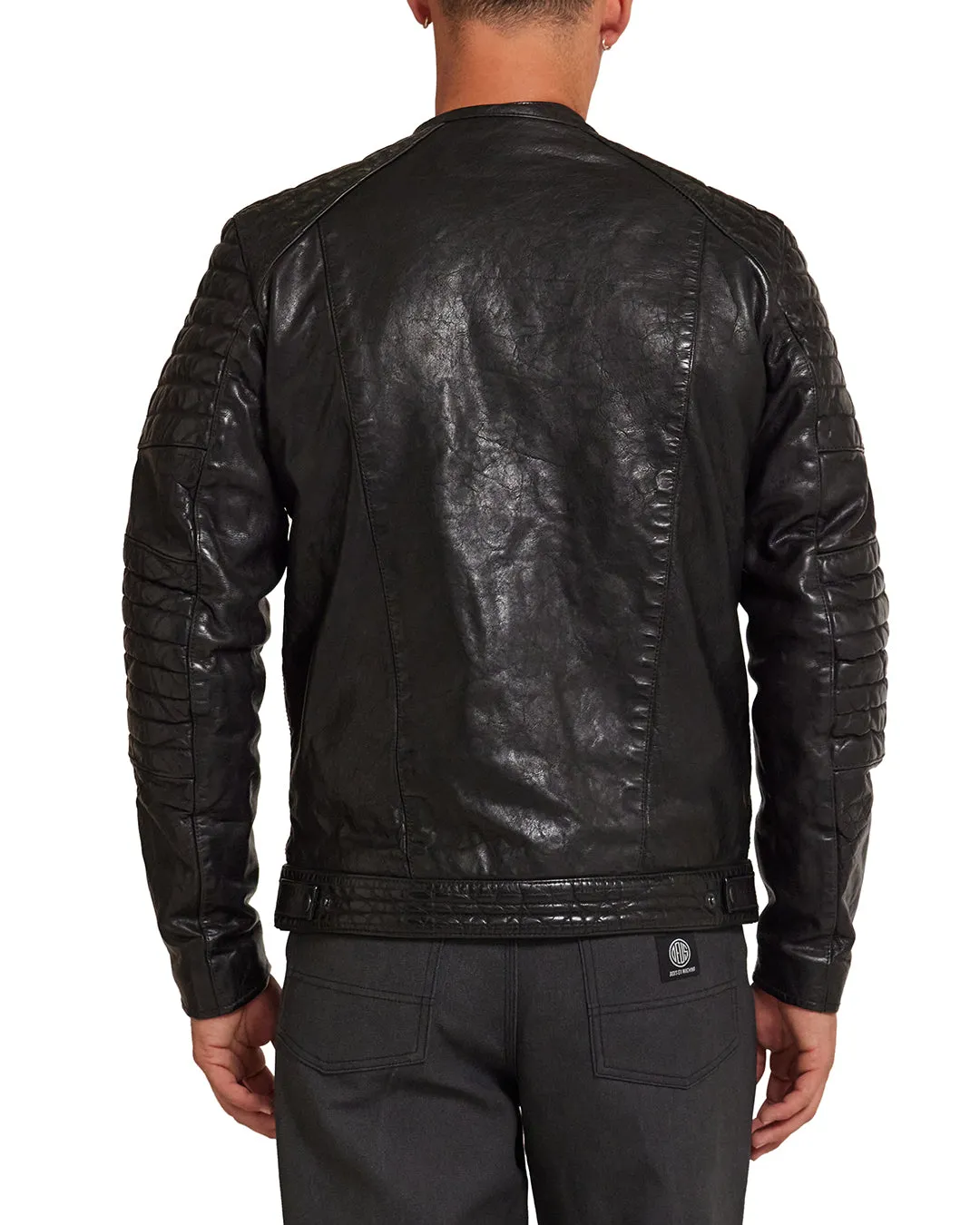 Riders Leather Jacket - Black sold by Deus Ex Machina product image thumbnail 2