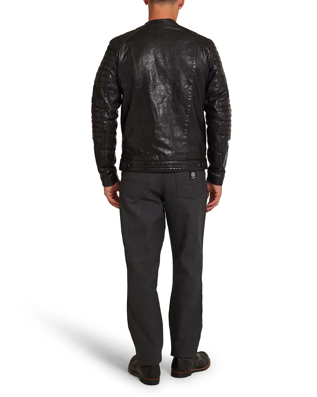 Riders Leather Jacket - Black sold by Deus Ex Machina product image thumbnail 5