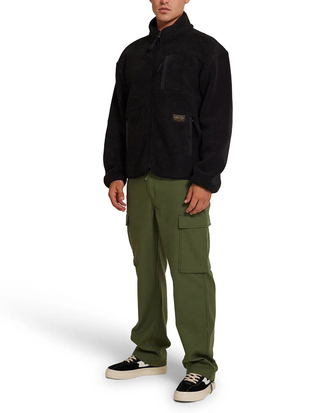 Wallace Sherpa Fleece - Anthracite sold by Deus Ex Machina product image thumbnail 3