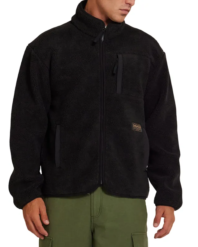 Wallace Sherpa Fleece - Anthracite made by Deus Ex Machina