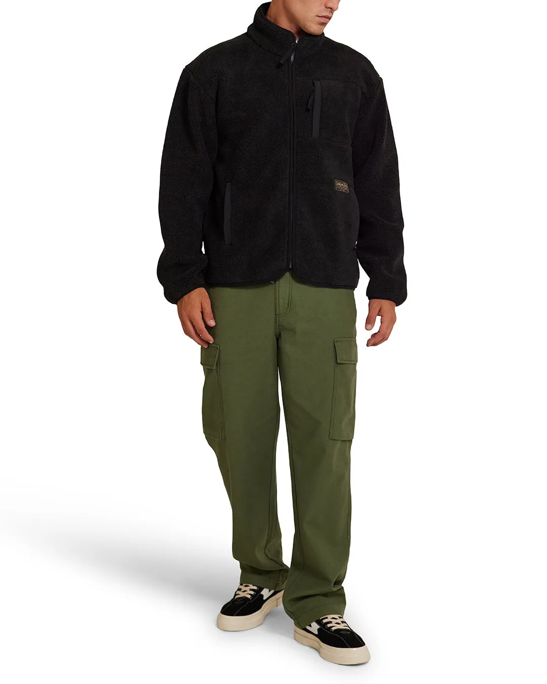 Wallace Sherpa Fleece - Anthracite sold by Deus Ex Machina product image thumbnail 4