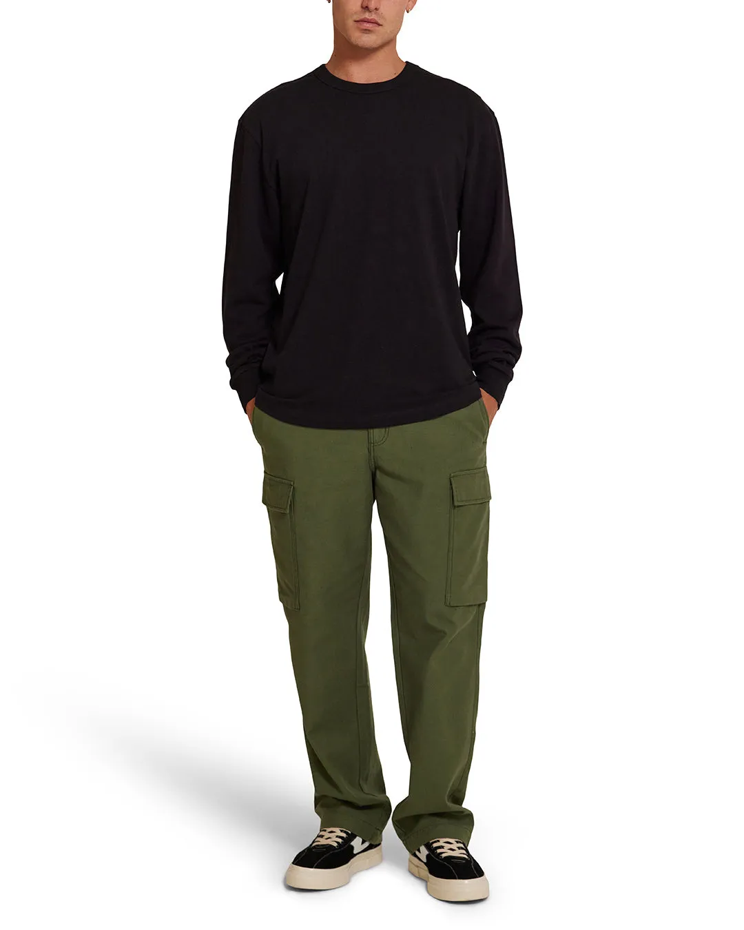 Docker Long Sleeve Cordura Tee - Anthracite sold by Deus Ex Machina product image thumbnail 4