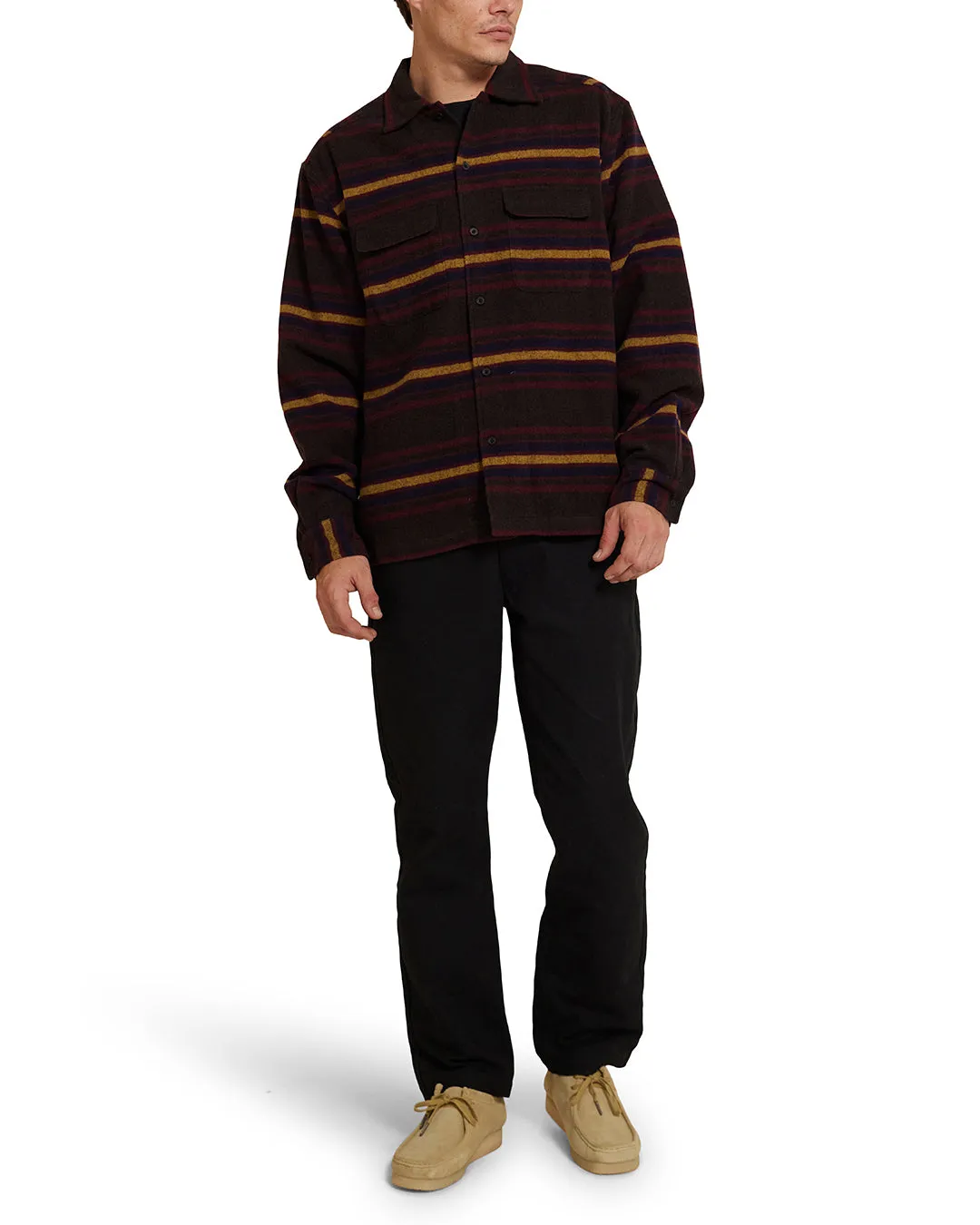 Moto Stripe Shirt - Multi Stripe sold by Deus Ex Machina product image thumbnail 3