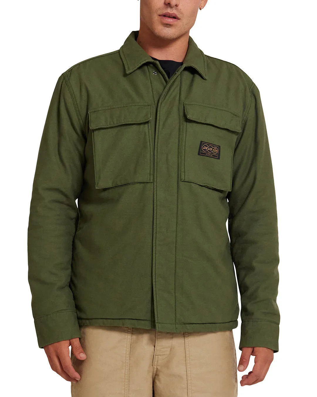 Tommy Surf Overshirt - Pine sold by Deus Ex Machina