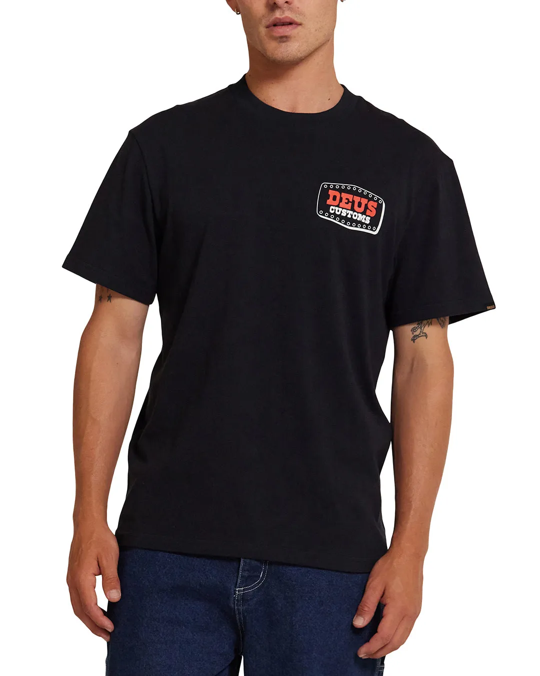 Buckle Up Tee - Black sold by Deus Ex Machina product image thumbnail 2