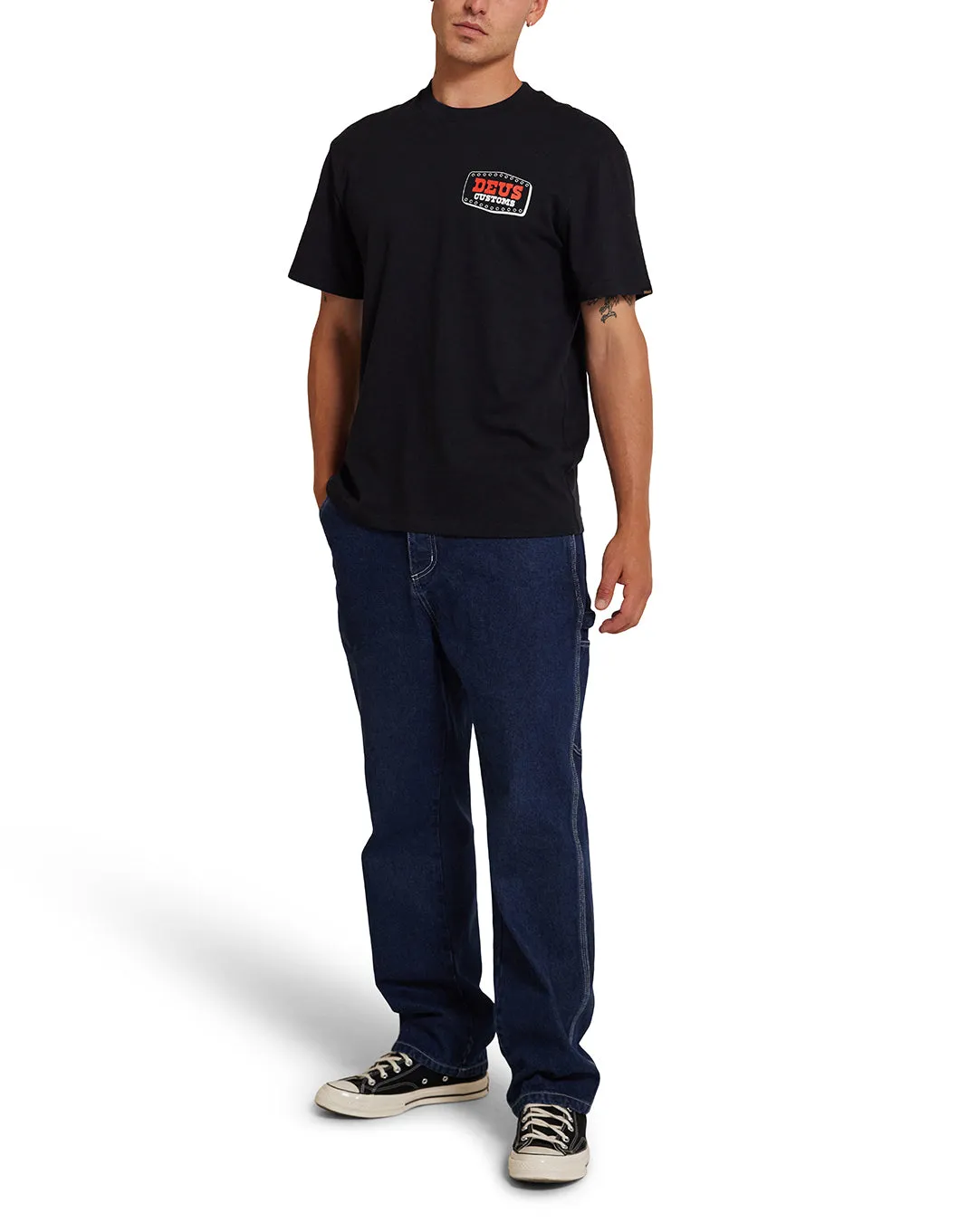 Buckle Up Tee - Black sold by Deus Ex Machina product image thumbnail 3