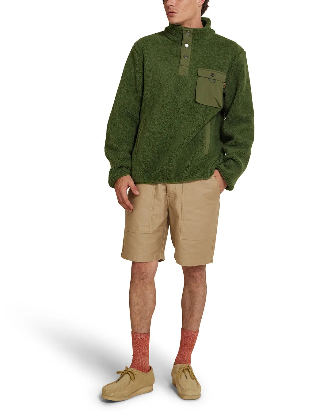 Reimis Pullover Fleece - Pine sold by Deus Ex Machina product image thumbnail 3