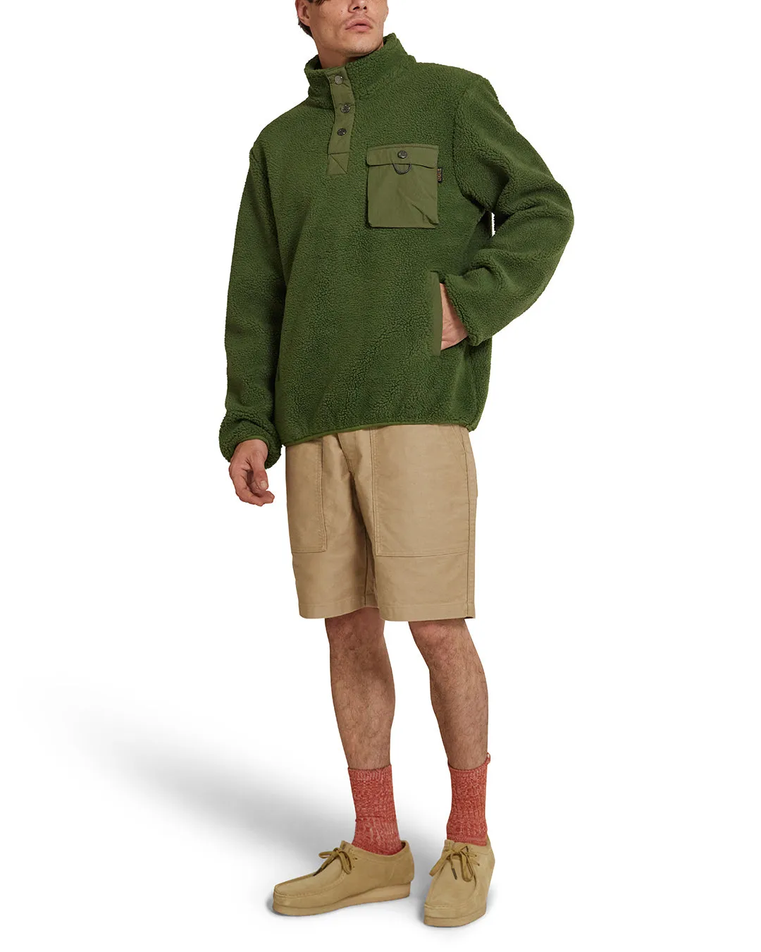 Reimis Pullover Fleece - Pine sold by Deus Ex Machina product image thumbnail 4