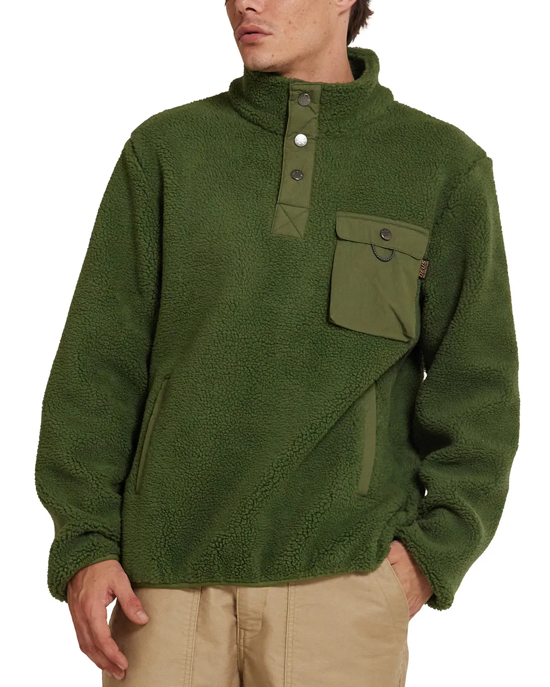 Reimis Pullover Fleece - Pine sold by Deus Ex Machina