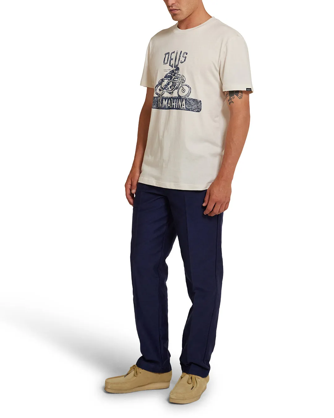 Moto Work Pant - Navy sold by Deus Ex Machina product image thumbnail 4