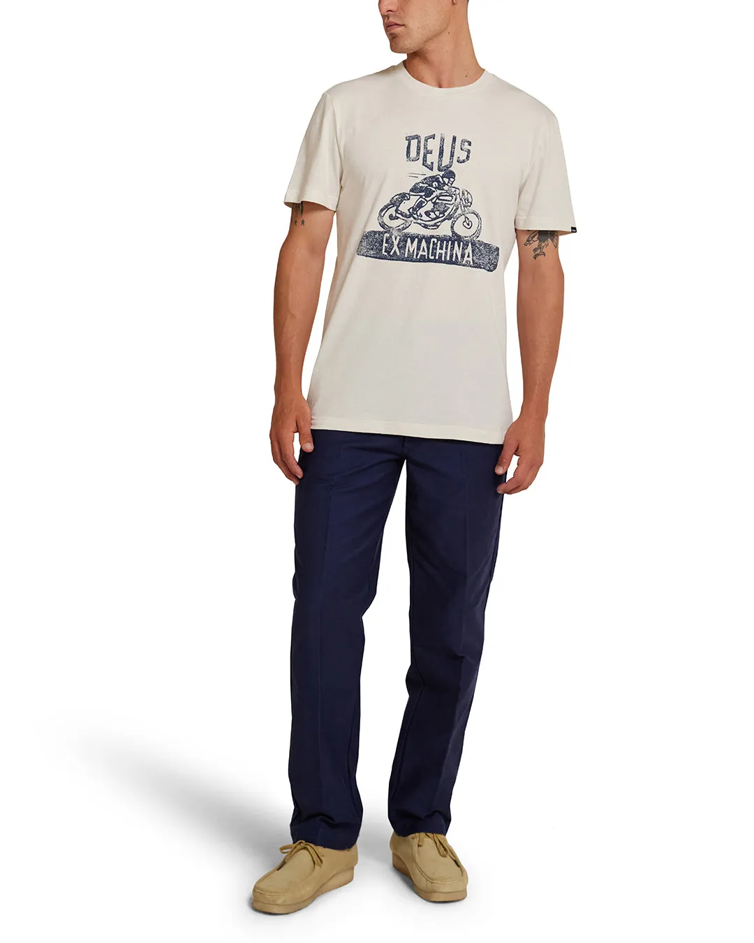 Moto Work Pant - Navy sold by Deus Ex Machina product image thumbnail 3