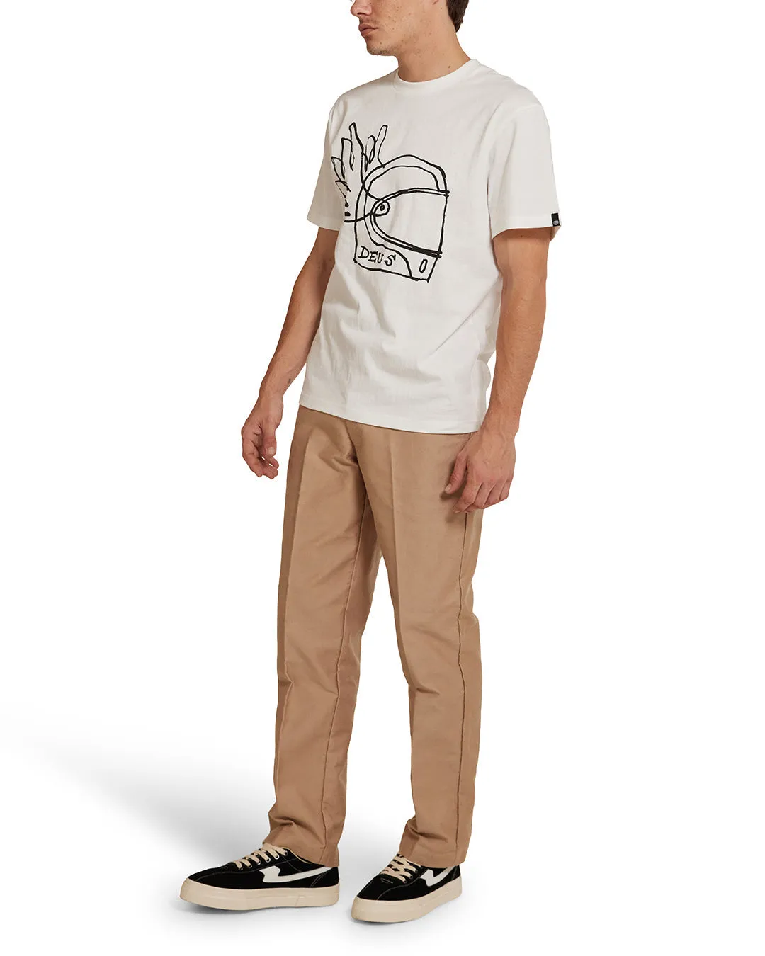 Moto Work Pant - Khaki sold by Deus Ex Machina product image thumbnail 4