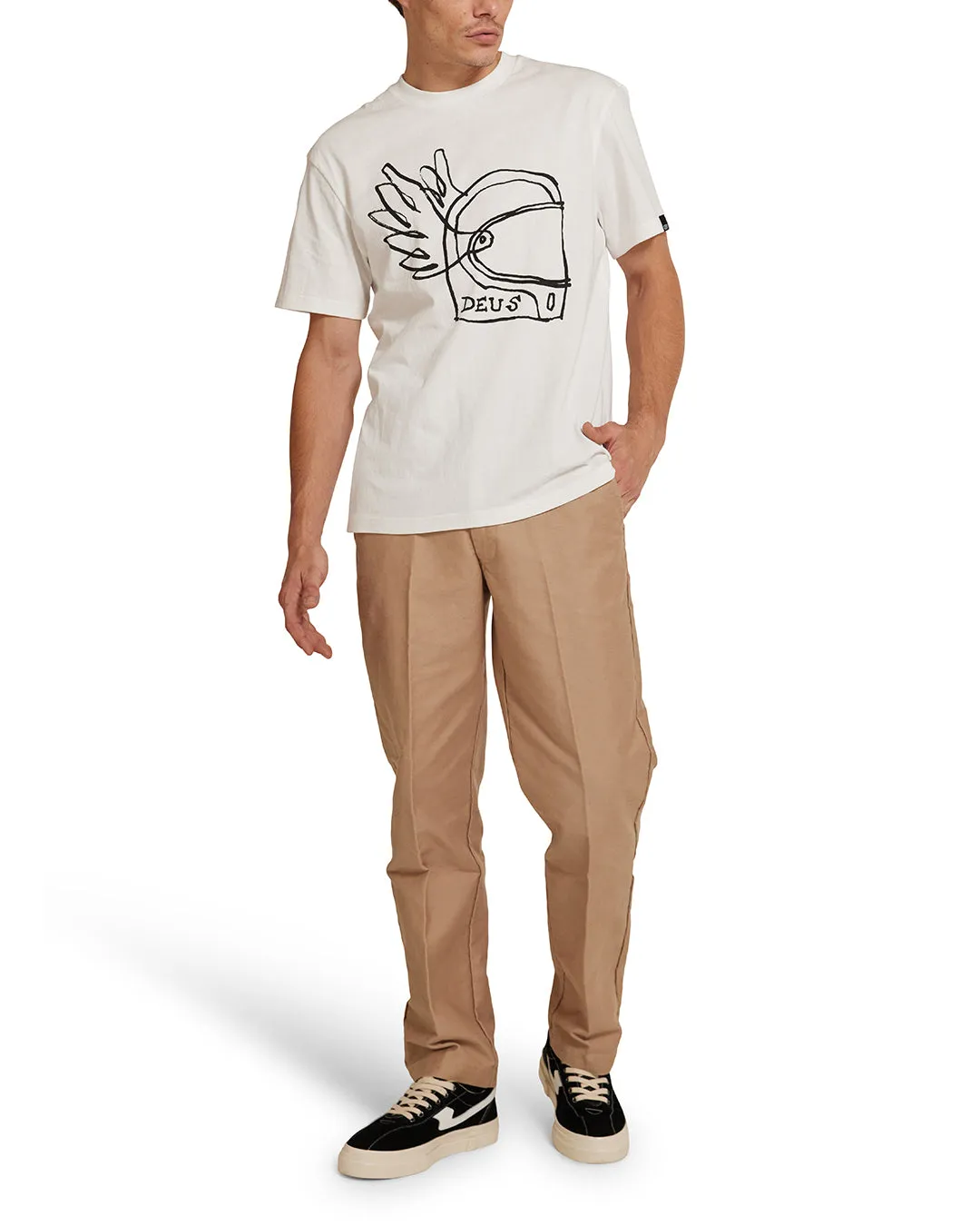 Moto Work Pant - Khaki sold by Deus Ex Machina product image thumbnail 3